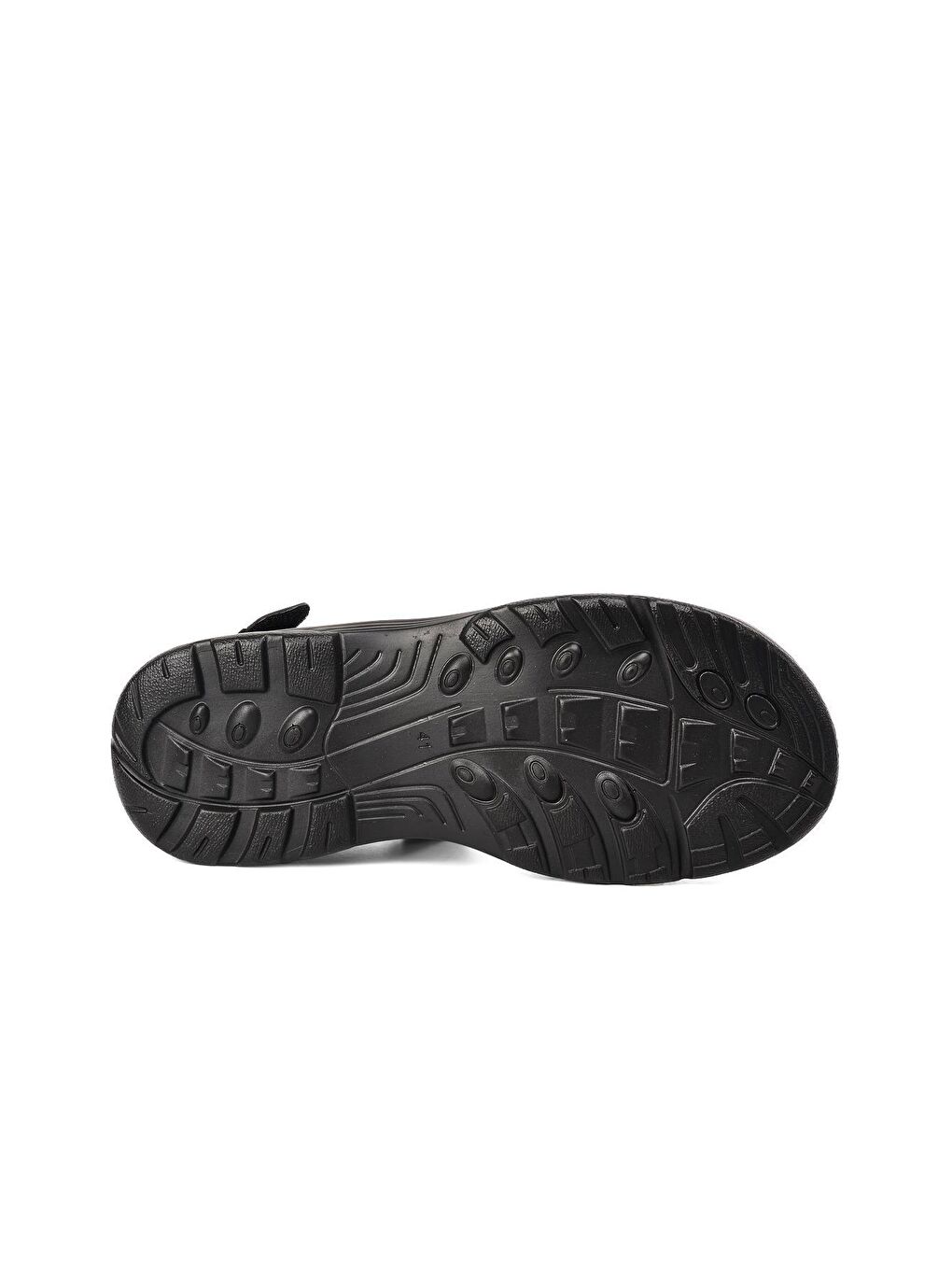 Erkek Siyah Cırtlı Sandalet K-2-4