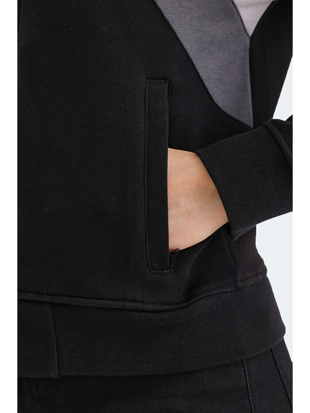 VICTORY Kadın Siyah Sweatshirt-2