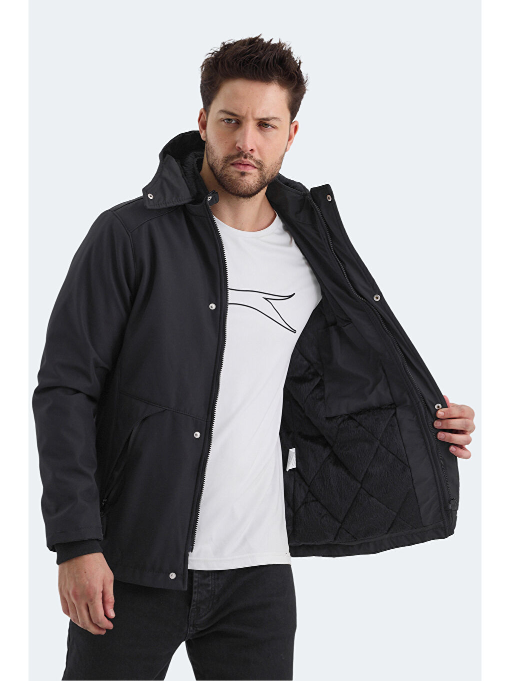 HAKOB I Erkek  Kaban Siyah-5