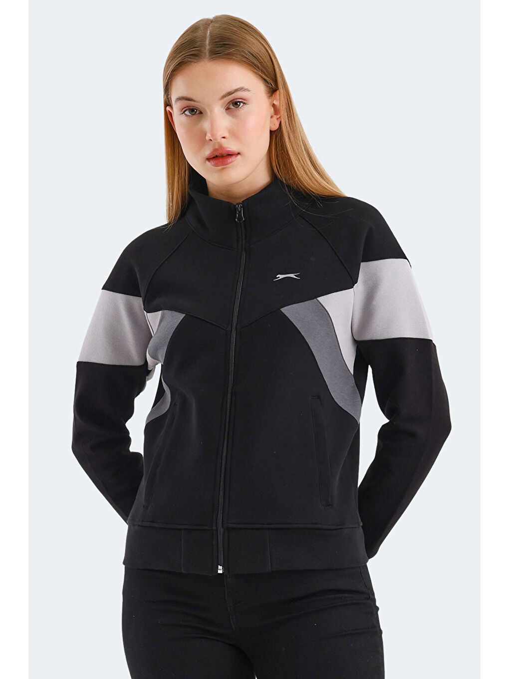 VICTORY Kadın Siyah Sweatshirt-6