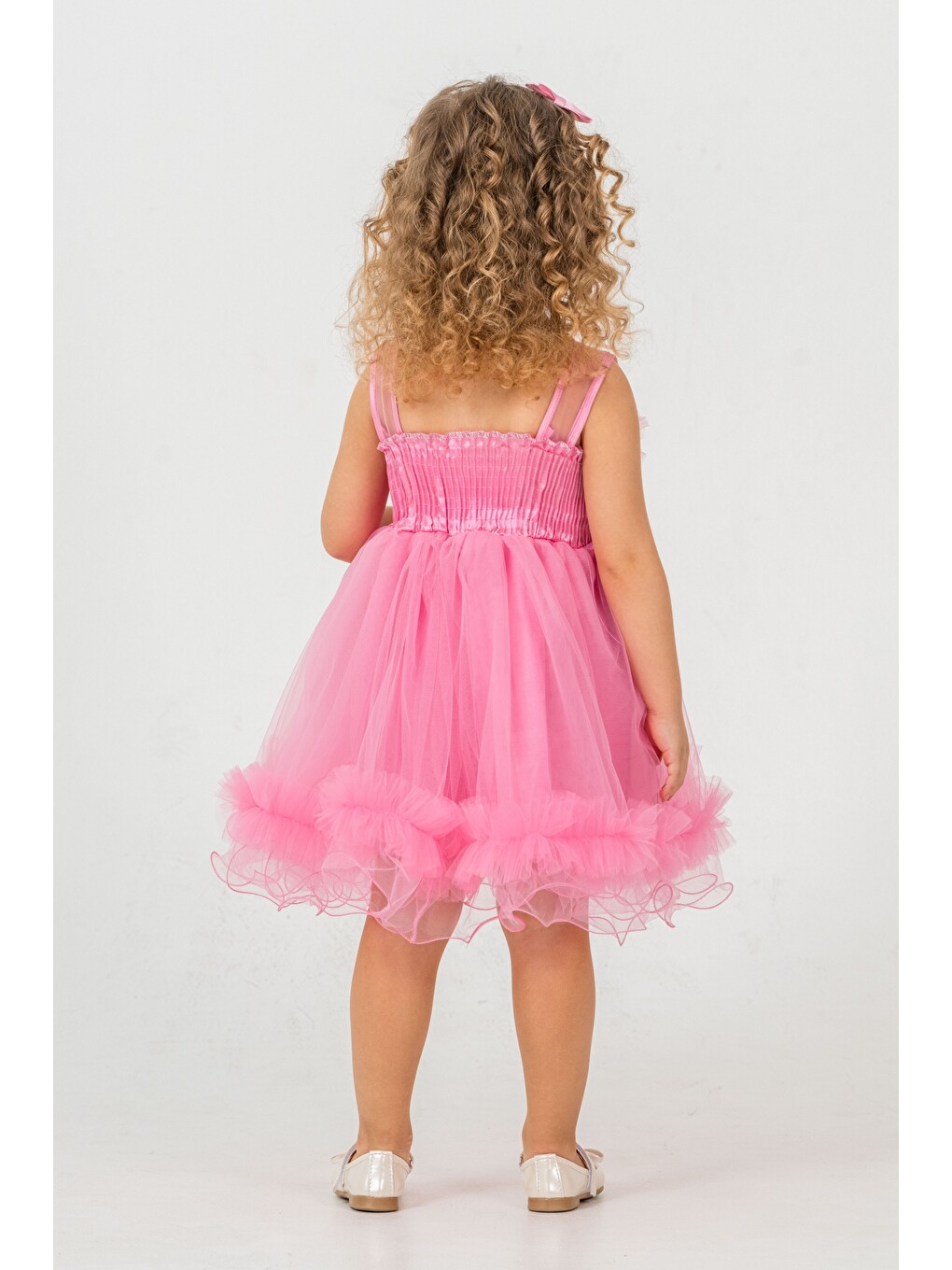 Pembe Aizona Kız Çocuk Abiye M00782-4