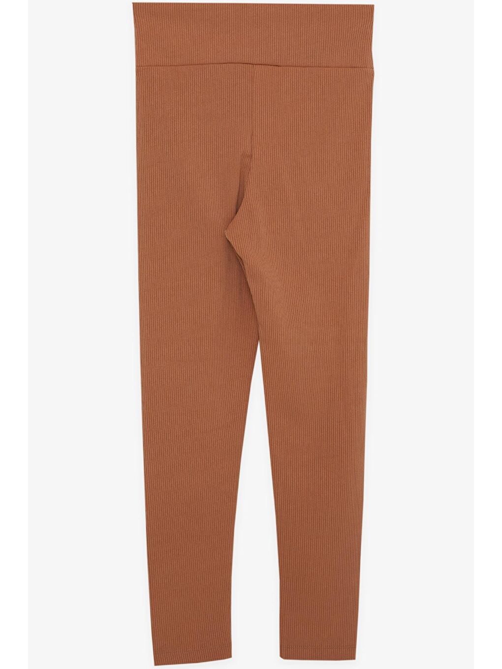 Kız Çocuk Tayt Fitilli Armalı Açık Kahverengi (14 Yaş)-1