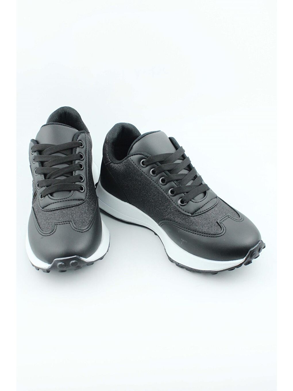 Punto Siyah-Beyaz 333074  Sneaker Kadın - 2