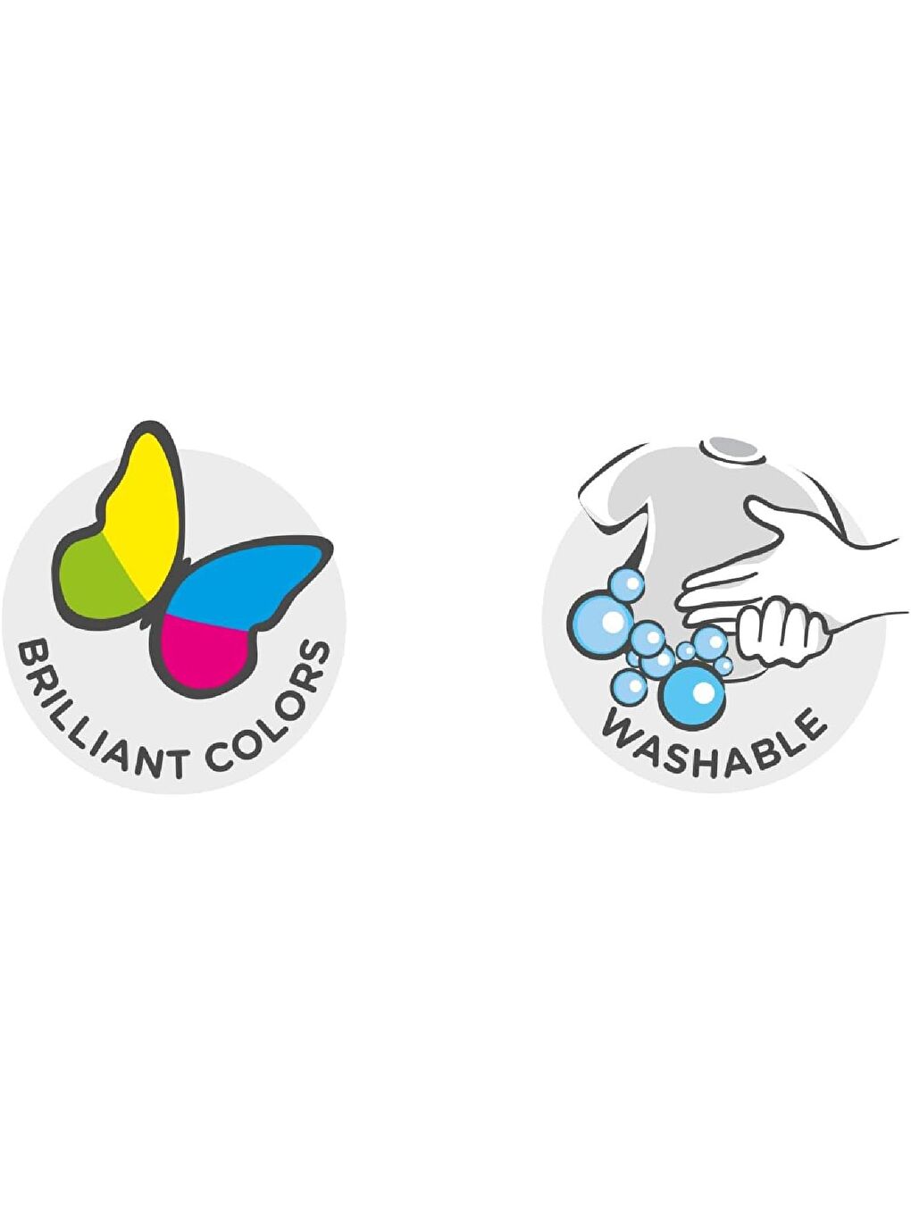 Wax Crayons Yıkanabilir Pastel Boya Kalemi 12 li (42369)-2