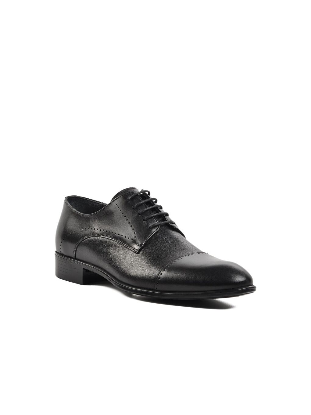 Siyah İçi Dışı Hakiki Deri Erkek Klasik Ayakkabı 1032-2