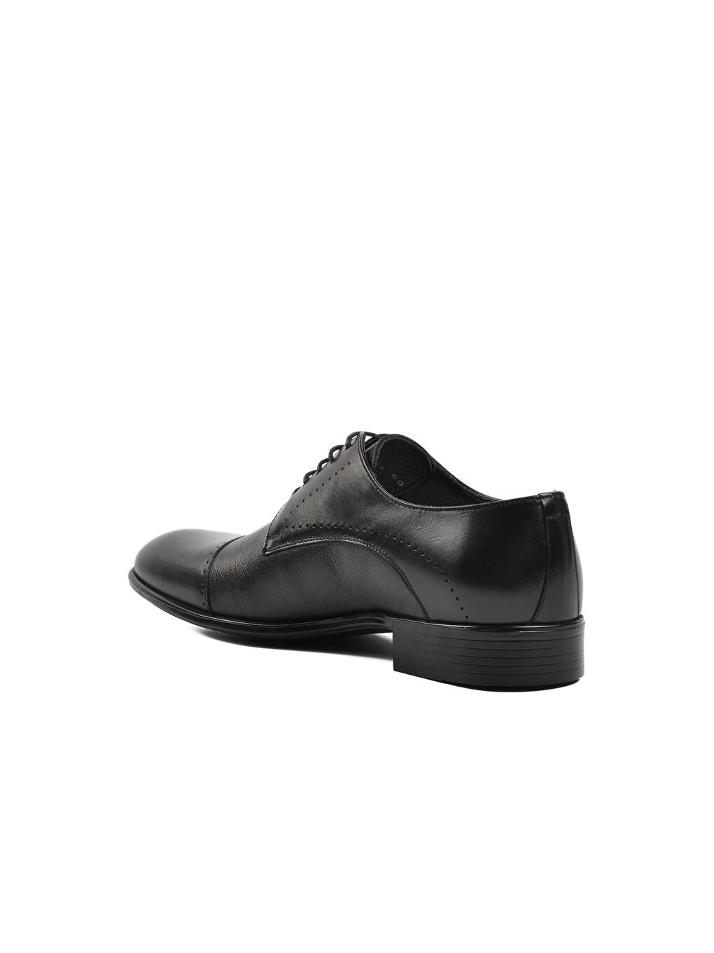 Siyah İçi Dışı Hakiki Deri Erkek Klasik Ayakkabı 1032-3