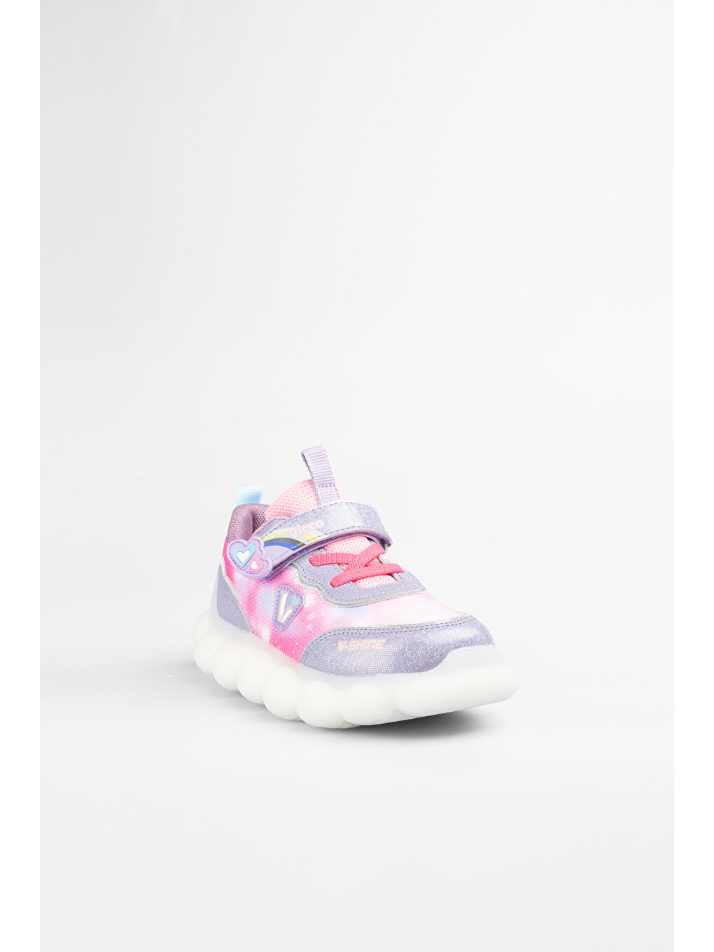 Balloon Işıklı Kız Okul Öncesi Lila Spor Ayakkabı-2