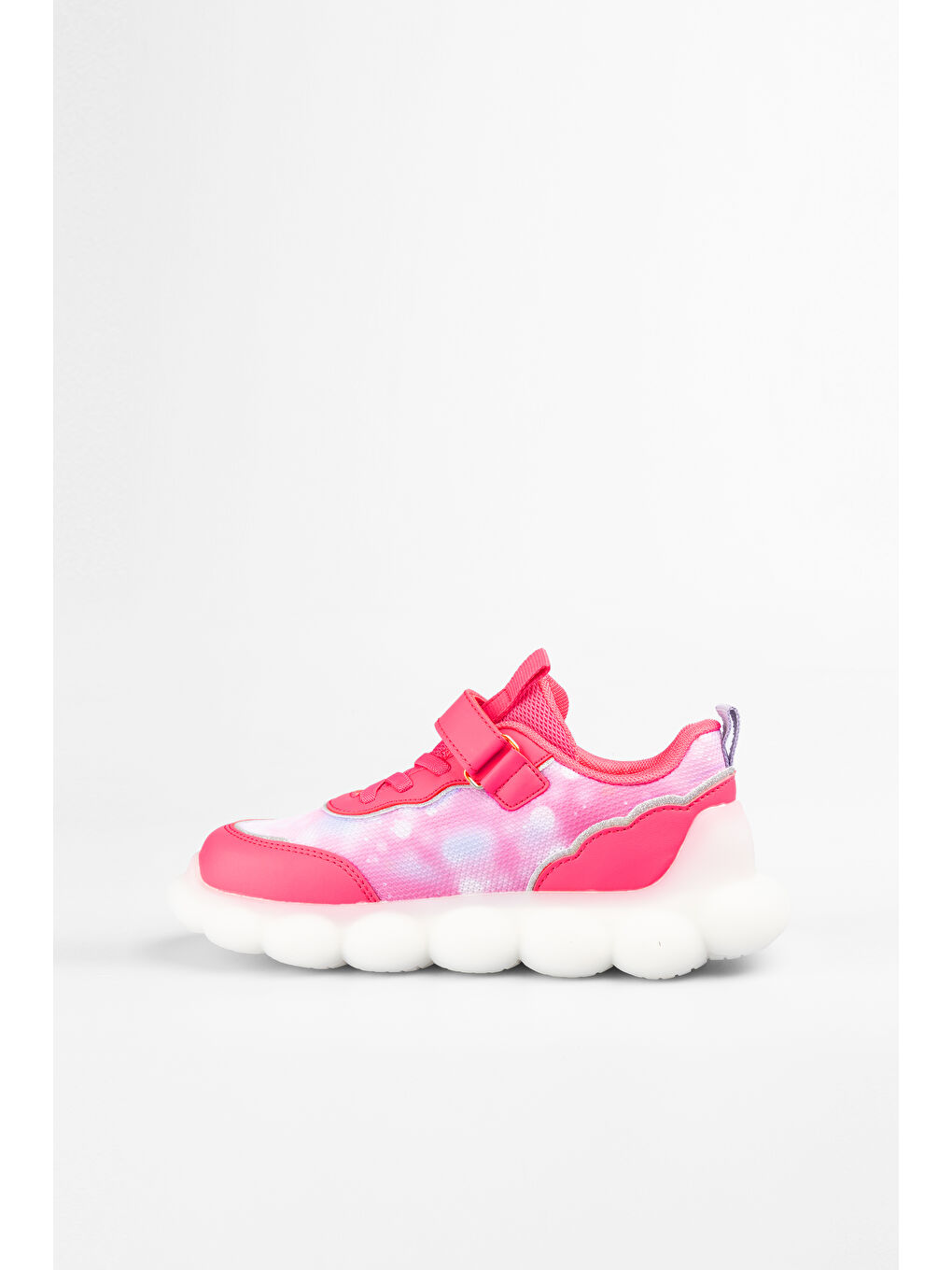 Balloon Işıklı Kız Bebek Fuşya Spor Ayakkabı-1