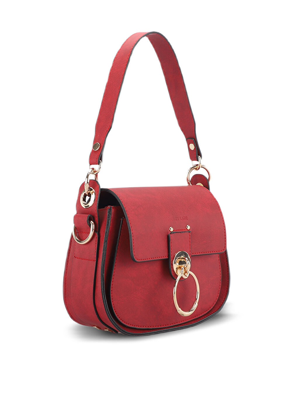 PRAG VIYANA Kadın Kırmızı El Çantası-1