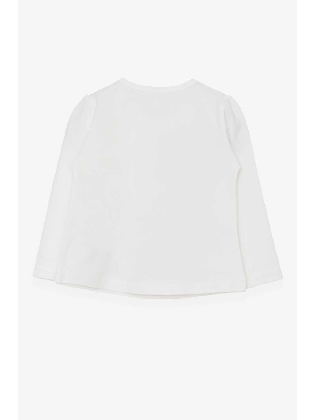 Kız Çocuk Uzun Kollu Tişört Ressam Kız Baskılı Ekru (1-3 Yaş)-2