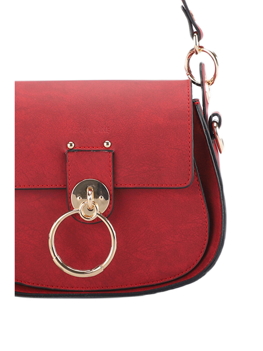 PRAG VIYANA Kadın Kırmızı El Çantası-3