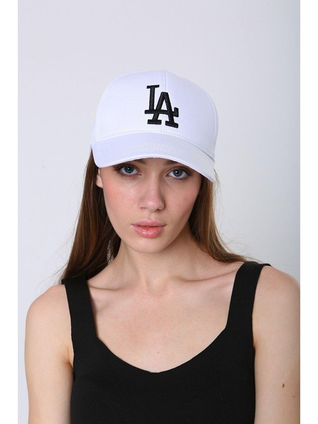 Luminos Butik Unisex Beyaz La Nakışlı Beyzbol Kep Şapka Spk91 - 3