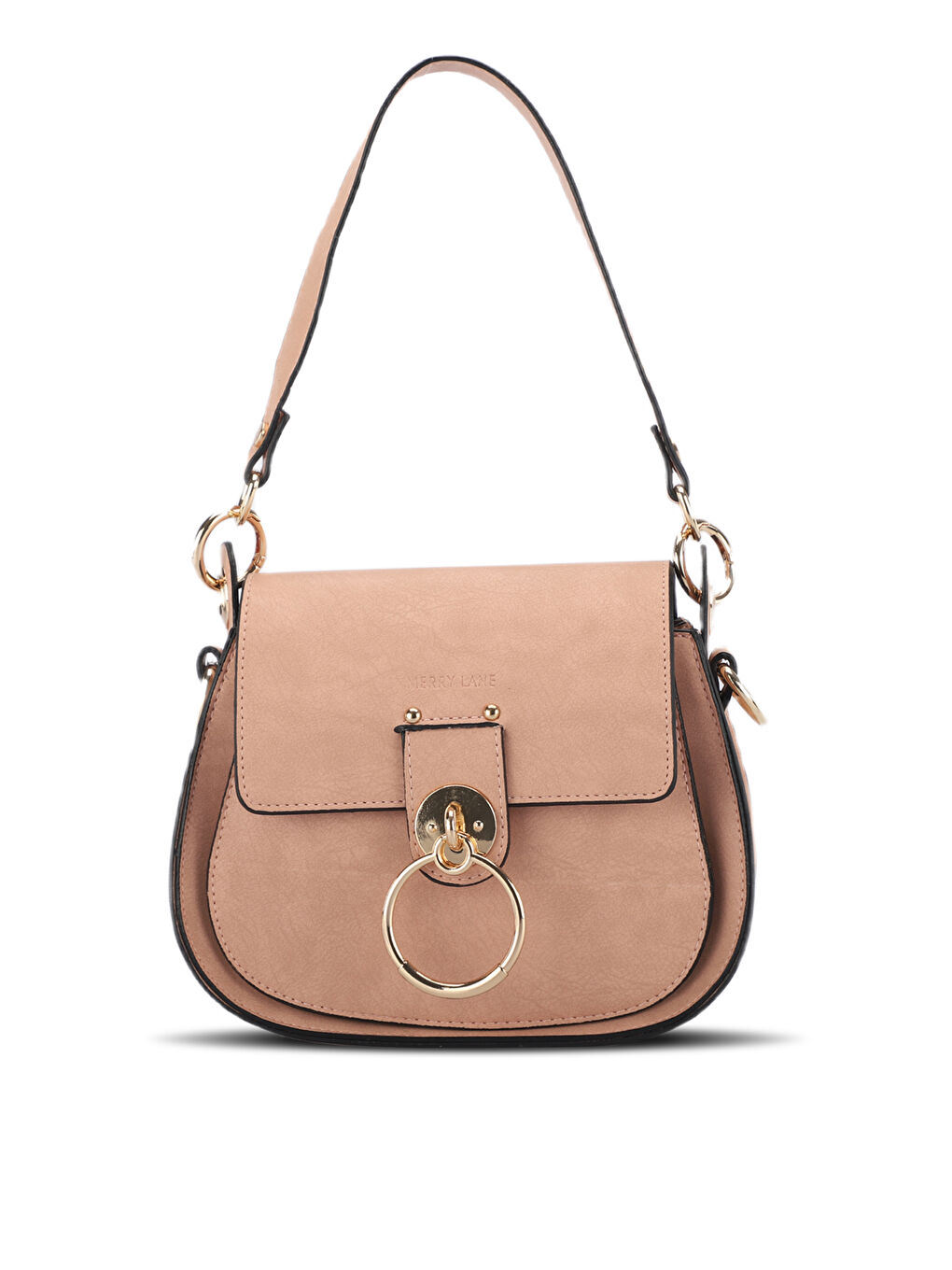 Pembe PRAG VIYANA Kadın Pudra El Çantası