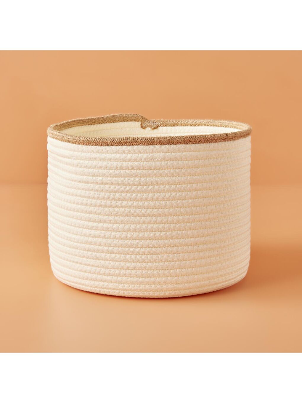 Nora Fildişi Sepet Beyaz