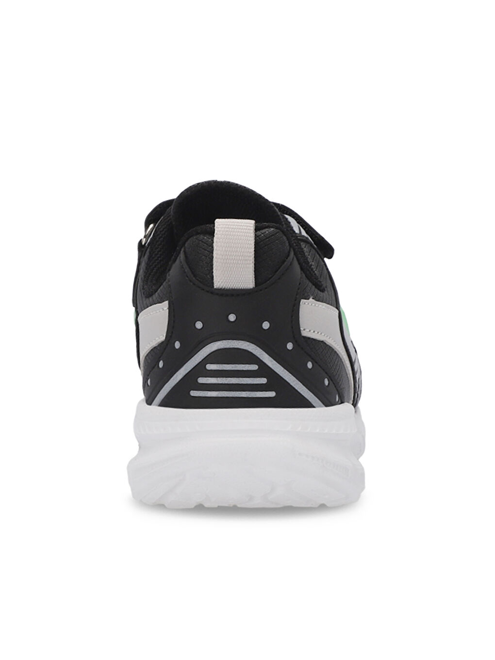 KENDALL Unisex Çocuk Cırt Cırtlı Siyah / Beyaz Günlük Spor Ayakkabısı-5