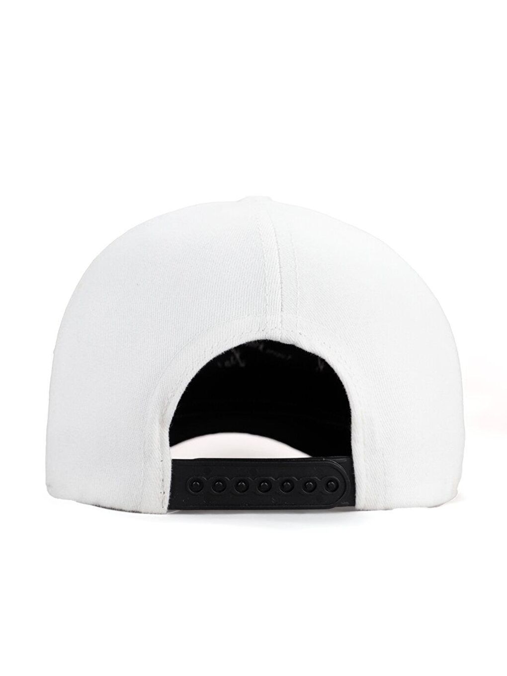 BlackBörk Beyaz-Siyah V1 Baseball Kaplan - 9 Kod Logolu Unisex Beyaz-Siyah Siperli Şapka (Cap) - 4