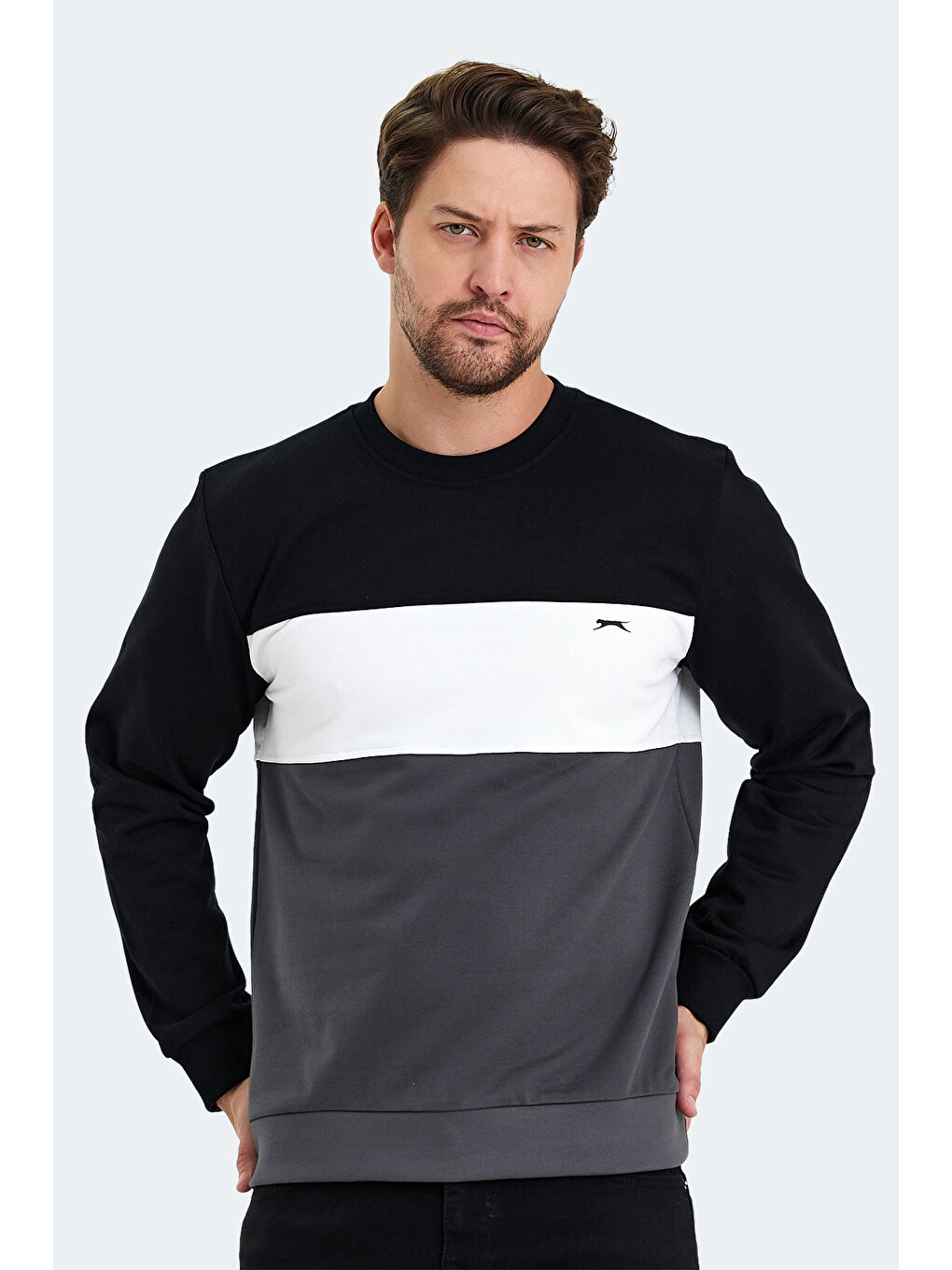 KALYN IN Erkek Siyah Sweatshirt