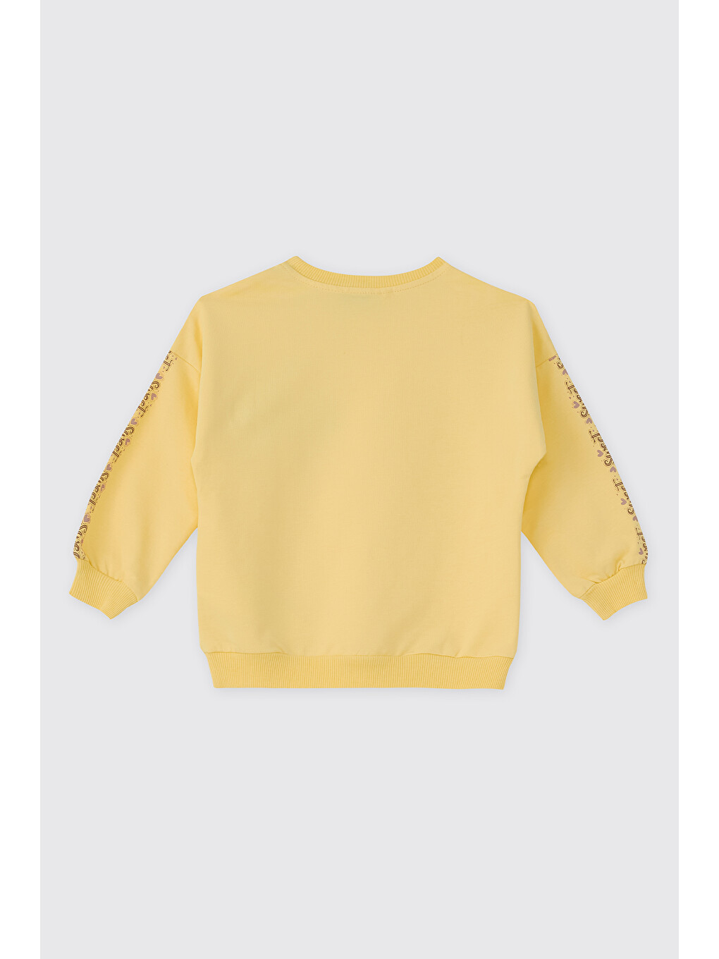 Kız Bebek Sarı Sweatshirt-1