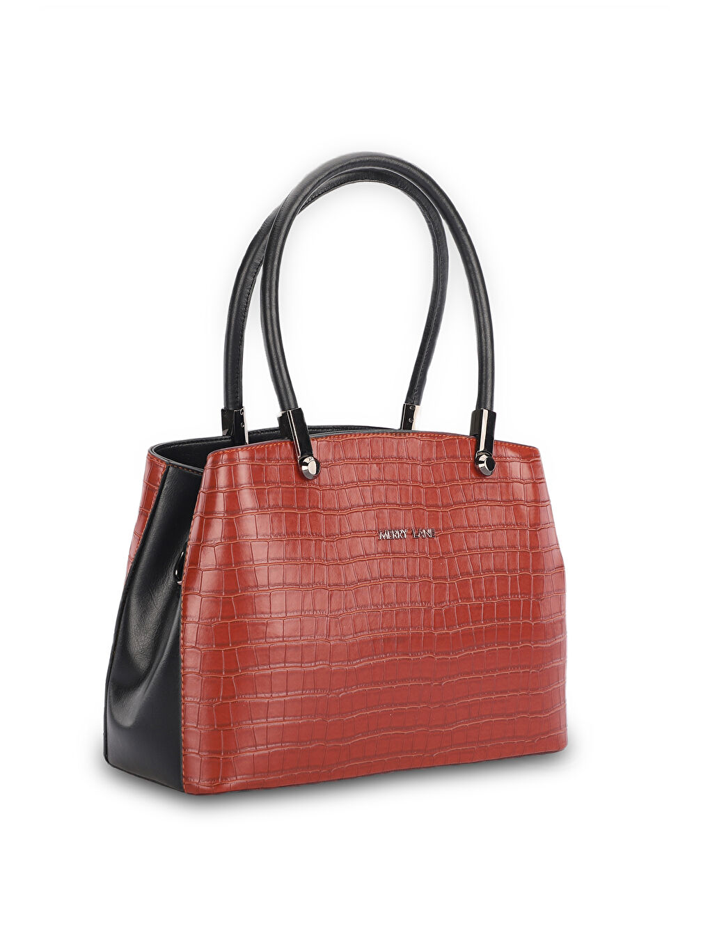 ROMA KROKO Kadın El Çantası Kırmızı-1