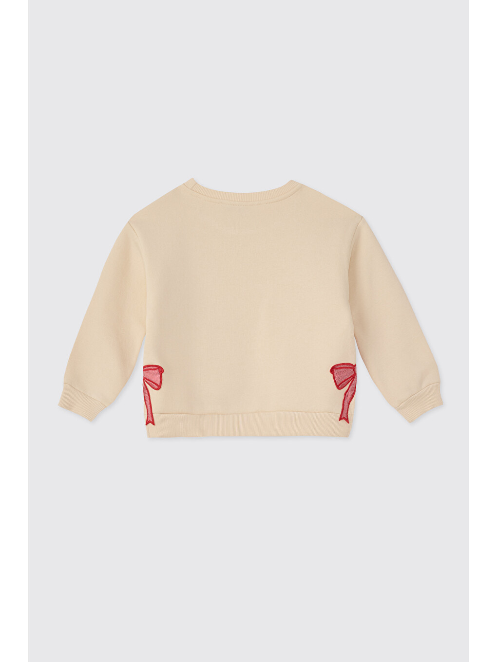 Kız Bebek Ekru Sweatshirt-1