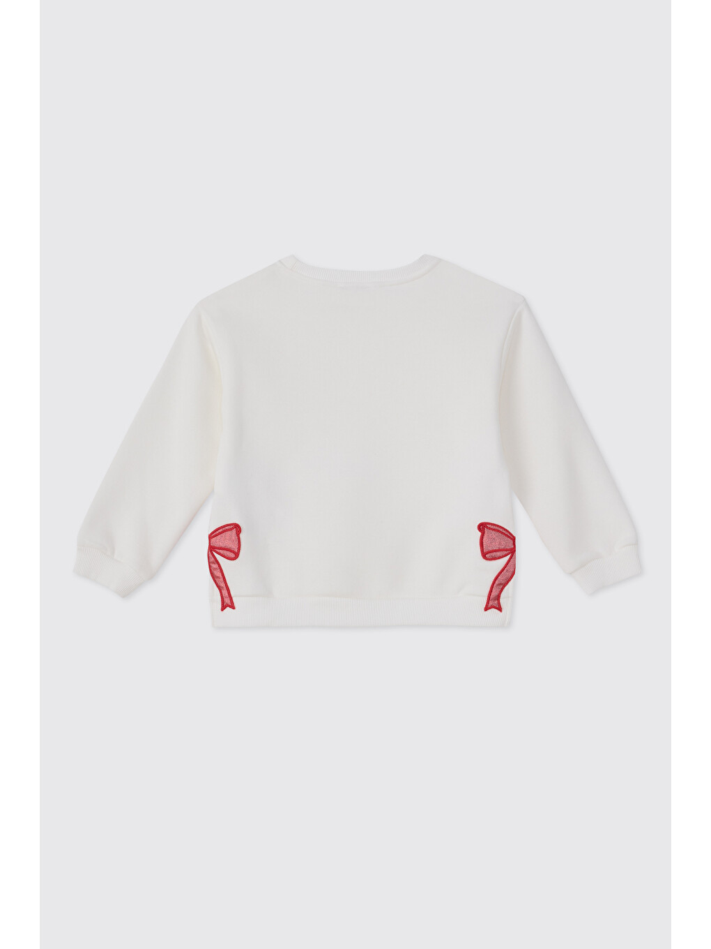 Kız Bebek Beyaz Sweatshirt-1