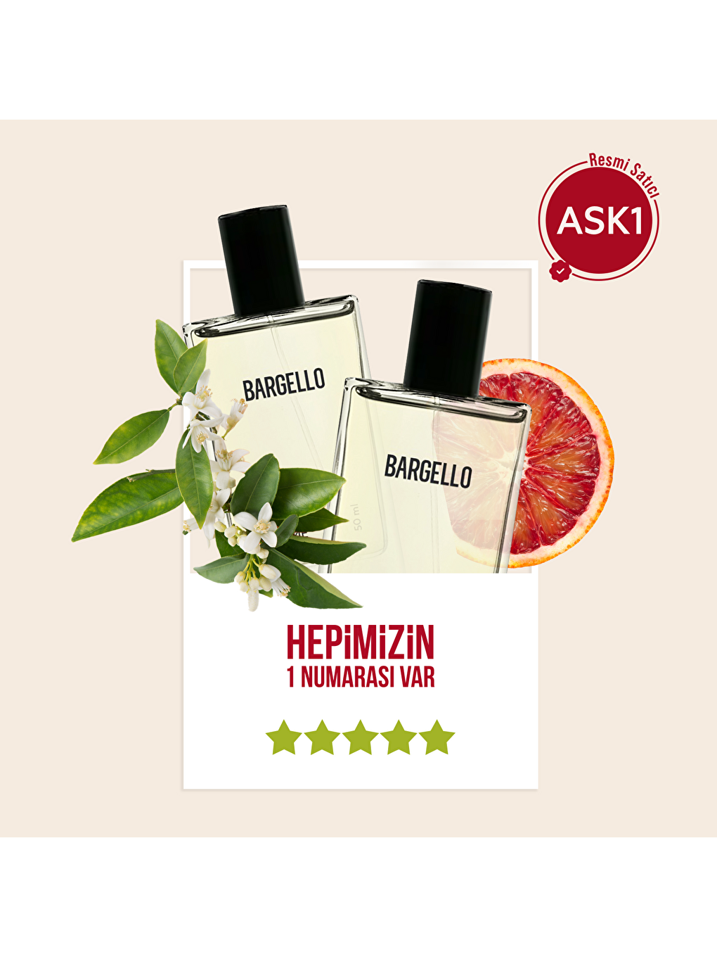 Kadın Parfüm Çiçeksi 50ml No :Ask1-1