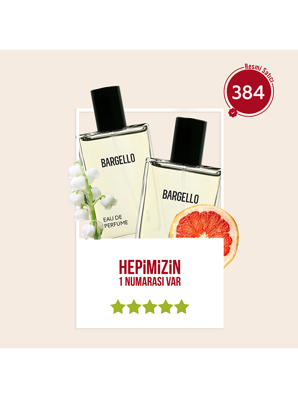 Kadın Parfüm Çiçeksi 50ml Edp No:384-1