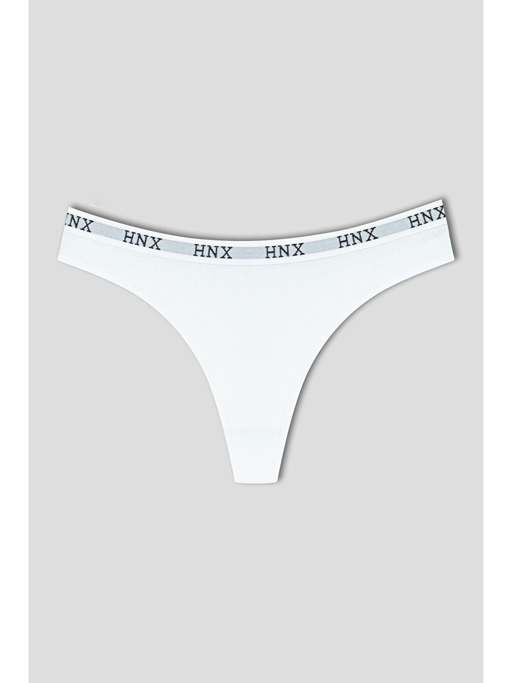 Hnx Karişik Pamuklu Beli Lastikli Basic Kadın Tanga Külot 9'lu - 2