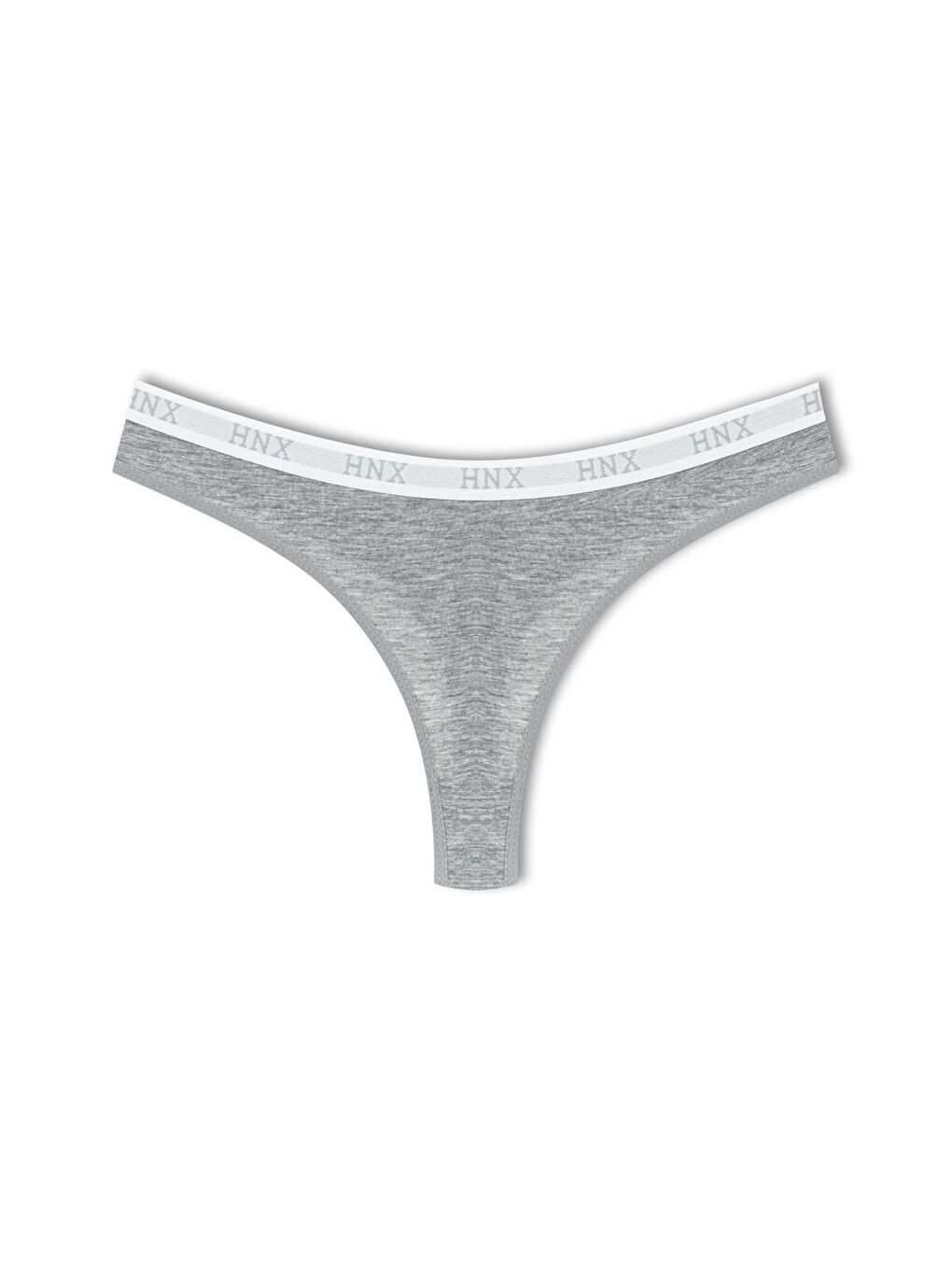 Hnx Karişik Pamuklu Beli Lastikli Basic Kadın Tanga Külot 9'lu - 4