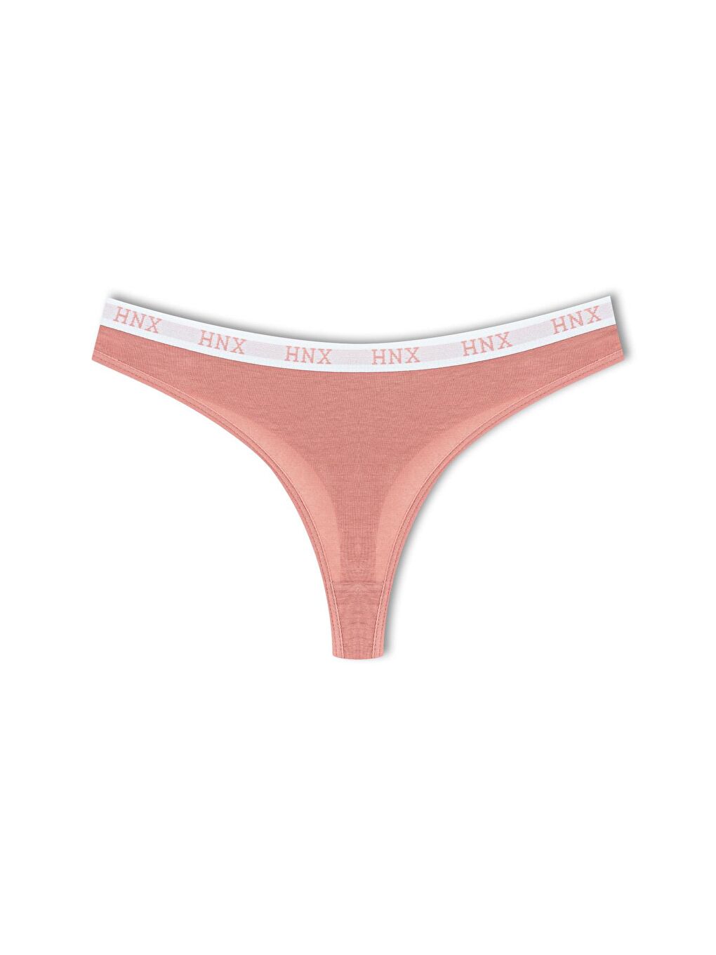 Hnx Karişik Pamuklu Beli Lastikli Basic Kadın Tanga Külot 9'lu - 9