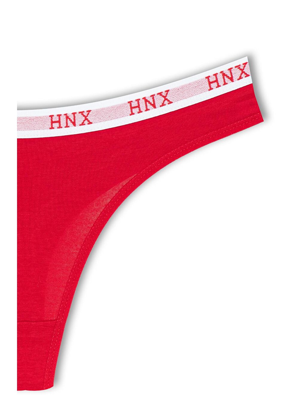 Bordo Pamuklu Beli Lastikli Basic Kadın Tanga Külot 3'lü-9