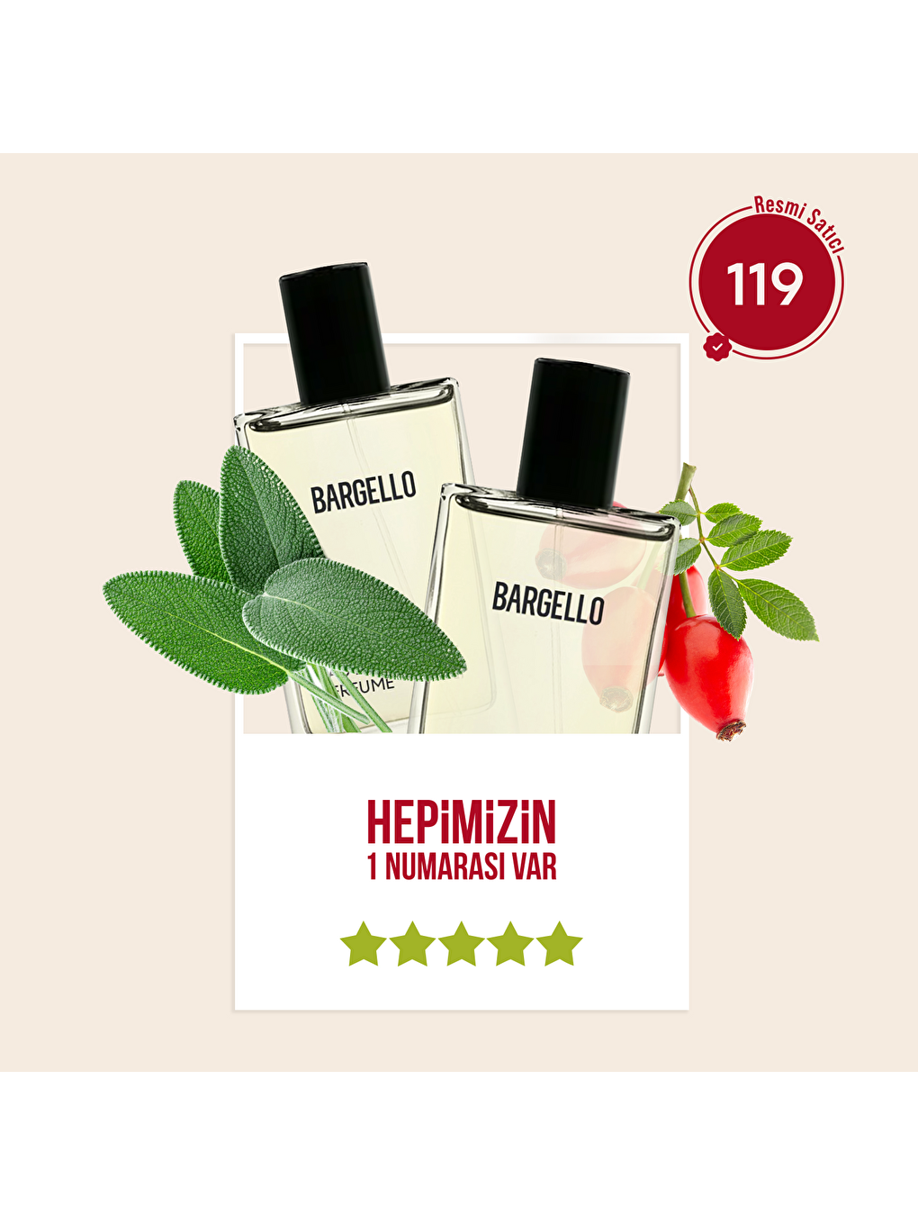 Kadın Parfüm Çiçeksi 50ml No:119-1