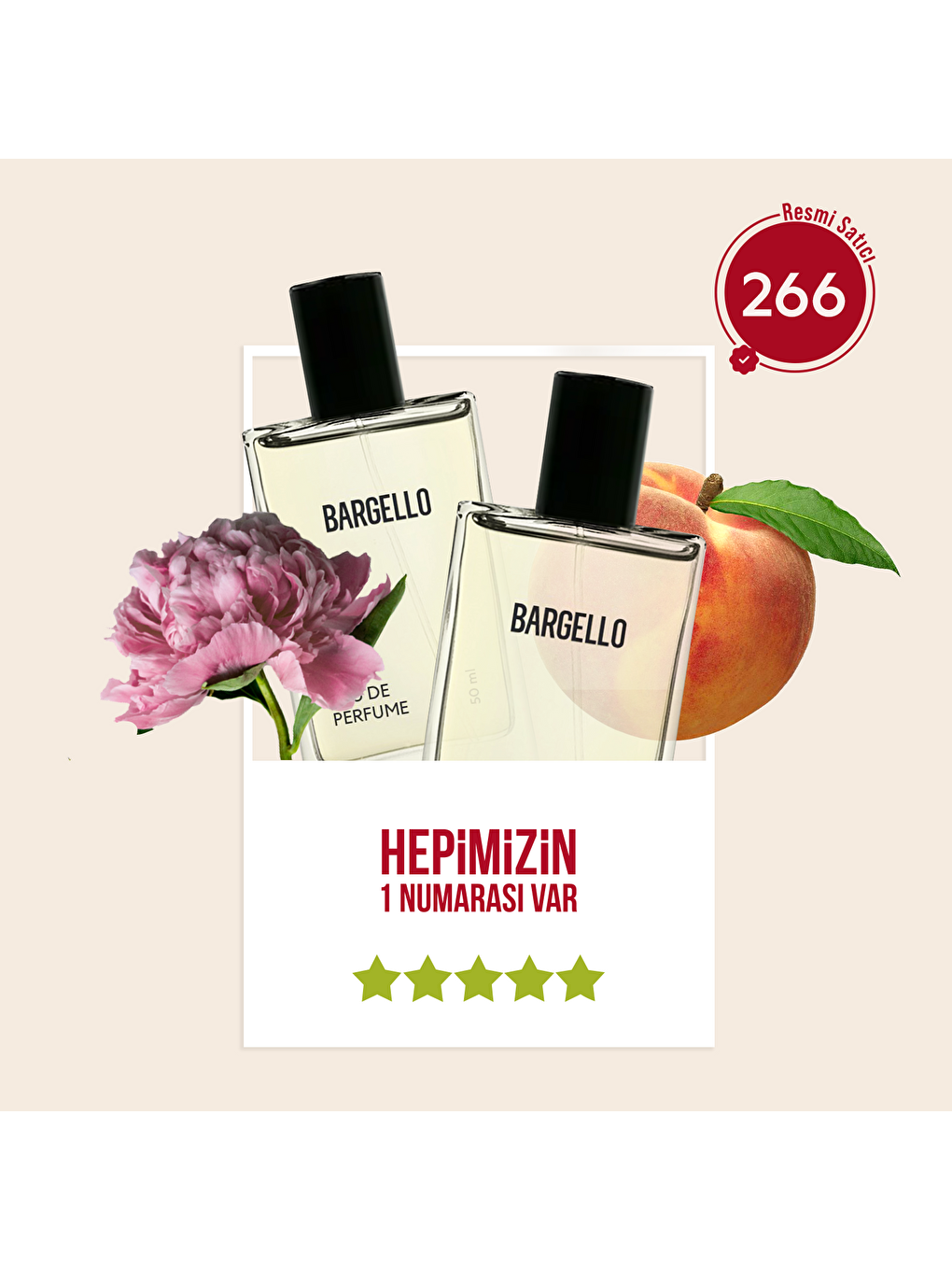 Kadın Parfüm Çiçeksi - 50ml Edp No:266-1