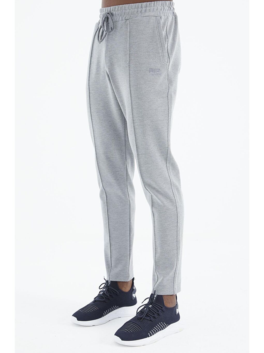 AIR JONES Davin  Gri Melanj Jogger Erkek Eşofman Alt - 82114 - 3