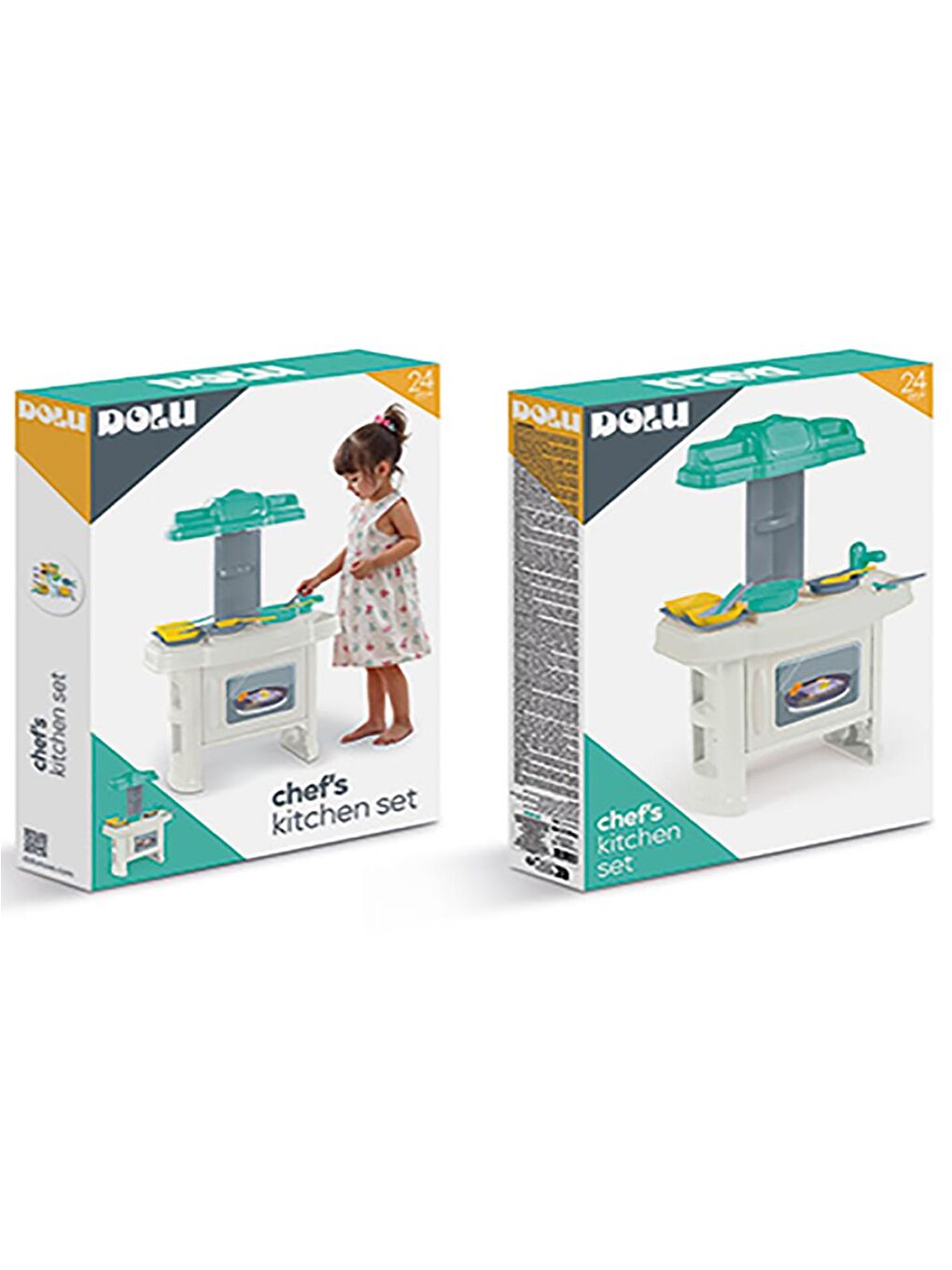 Şefin Mutfak Seti - Yeşil Standart-3