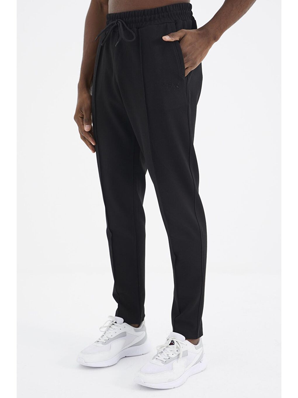 AIR JONES Davin  Siyah Jogger Erkek Eşofman Alt - 82114 - 4