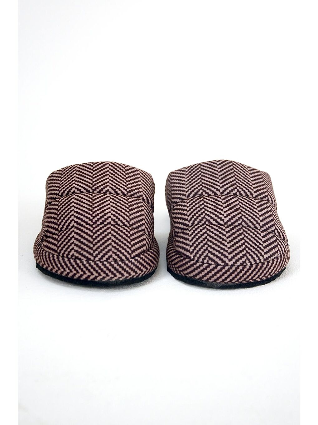 Kahverengi Önü Kapalı Termal Taban Erkek Ev Terliği 001-36-21YN-2