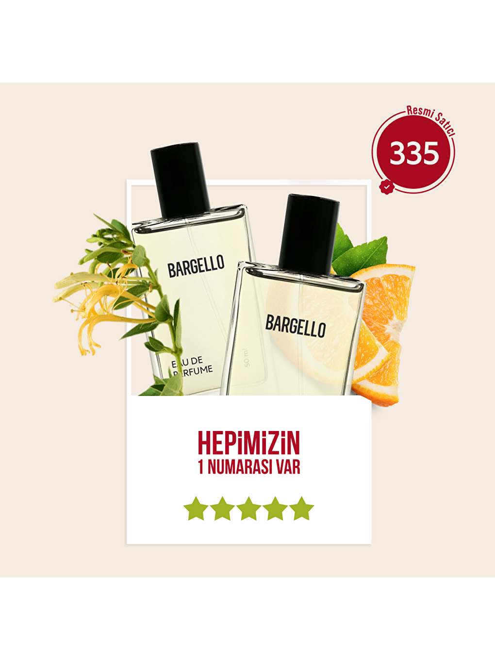 Kadın Parfüm Çiçeksi - 50ml Edp No:335-1