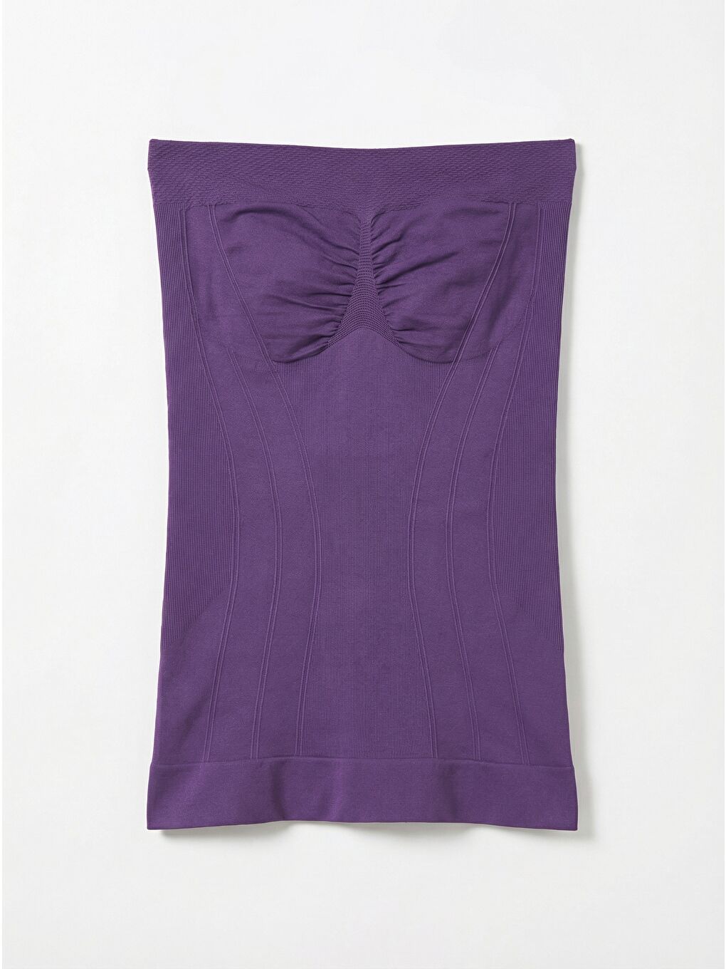 C15005 Straplez Desenli korse Atlet Mor