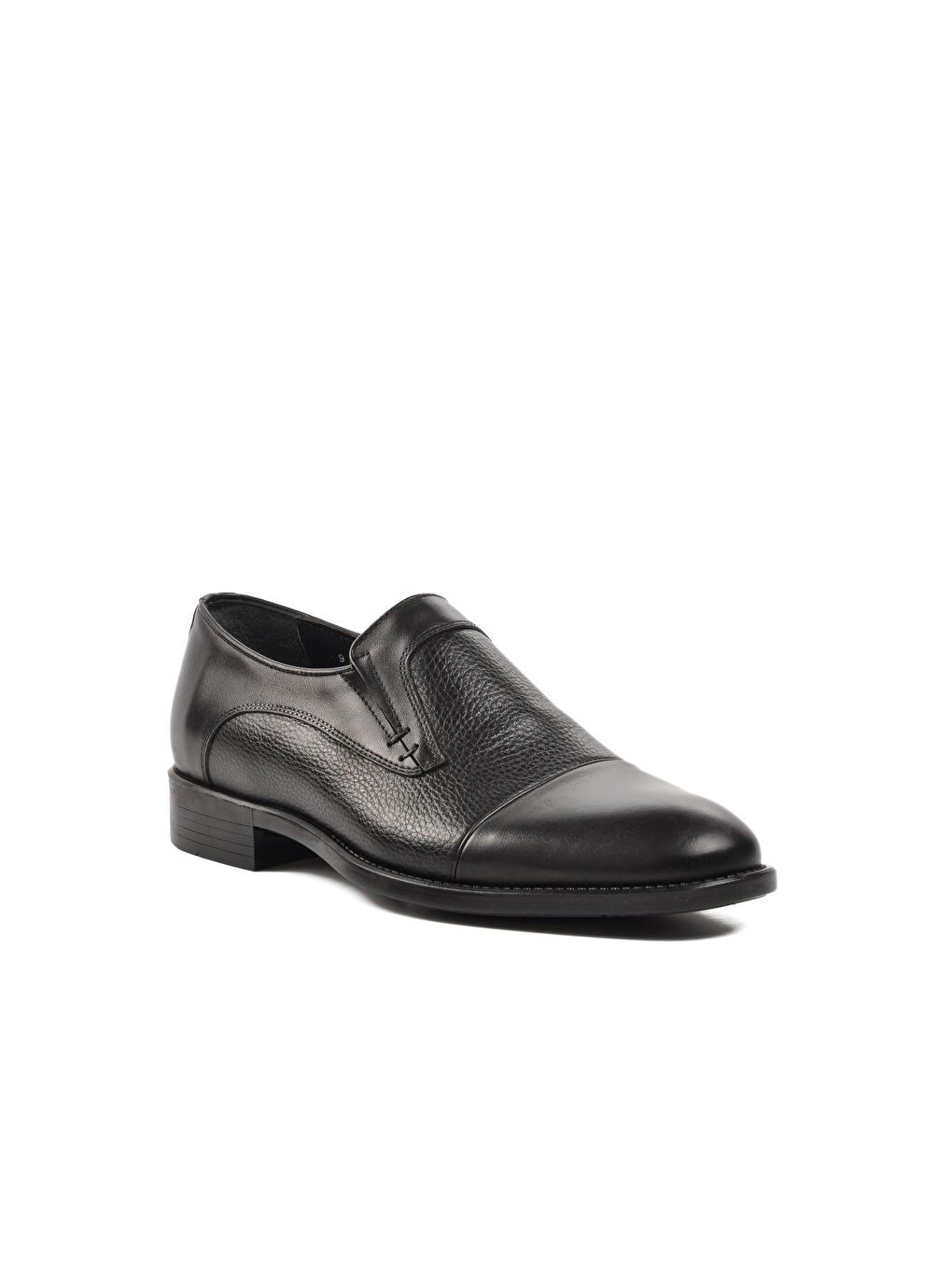 Siyah Hakiki Deri Erkek Klasik Ayakkabı 9349-2