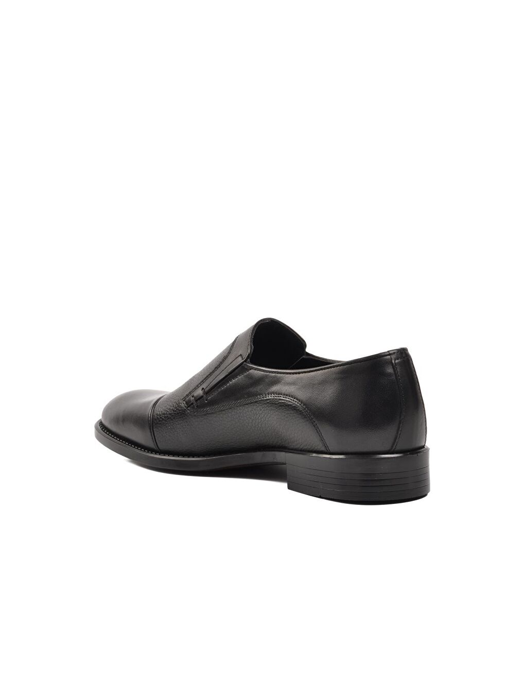 Siyah Hakiki Deri Erkek Klasik Ayakkabı 9349-3