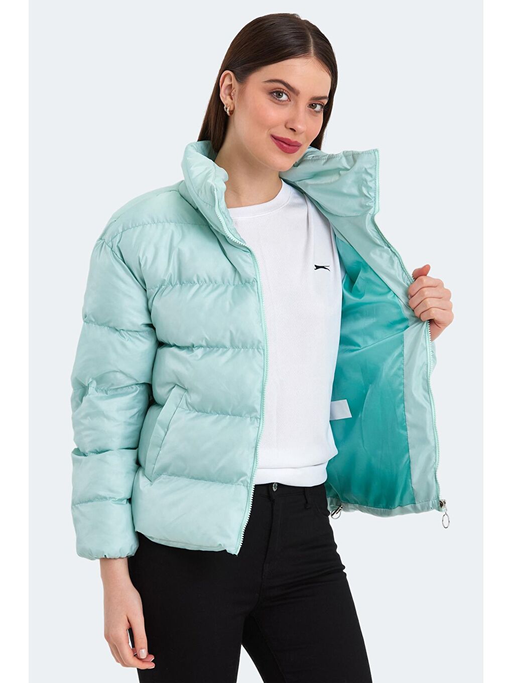 BAILEY I Kadın Mont & Kaban Yeşil-3