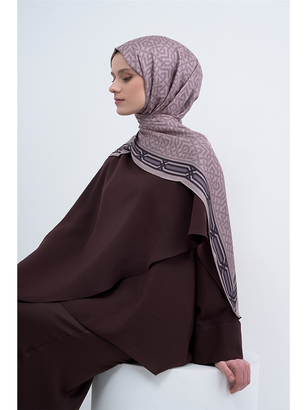 Pembe Pure Şal 3112 32