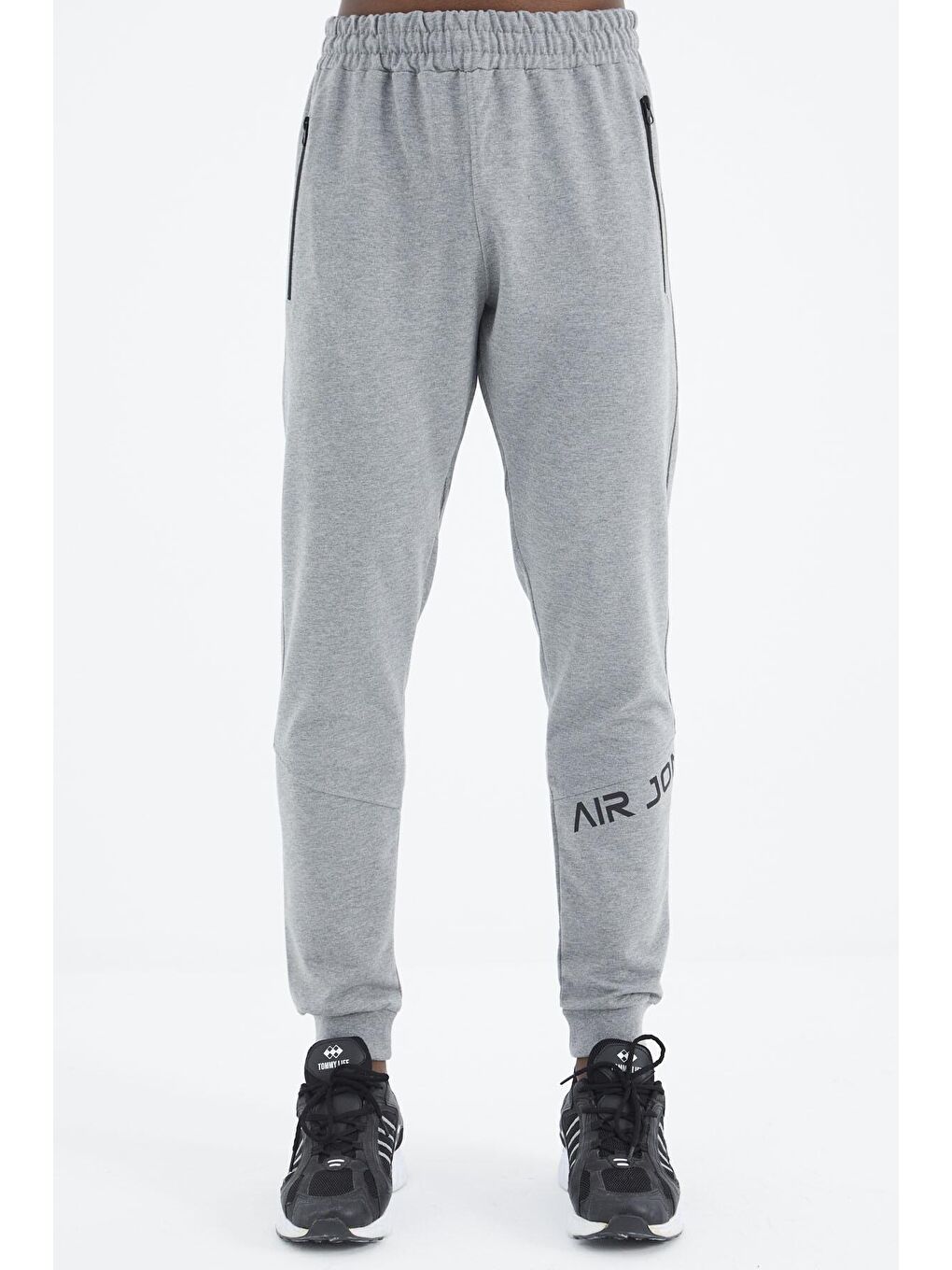 AIR JONES Gale Gri Melanj Jogger Erkek Eşofman Alt - 82111