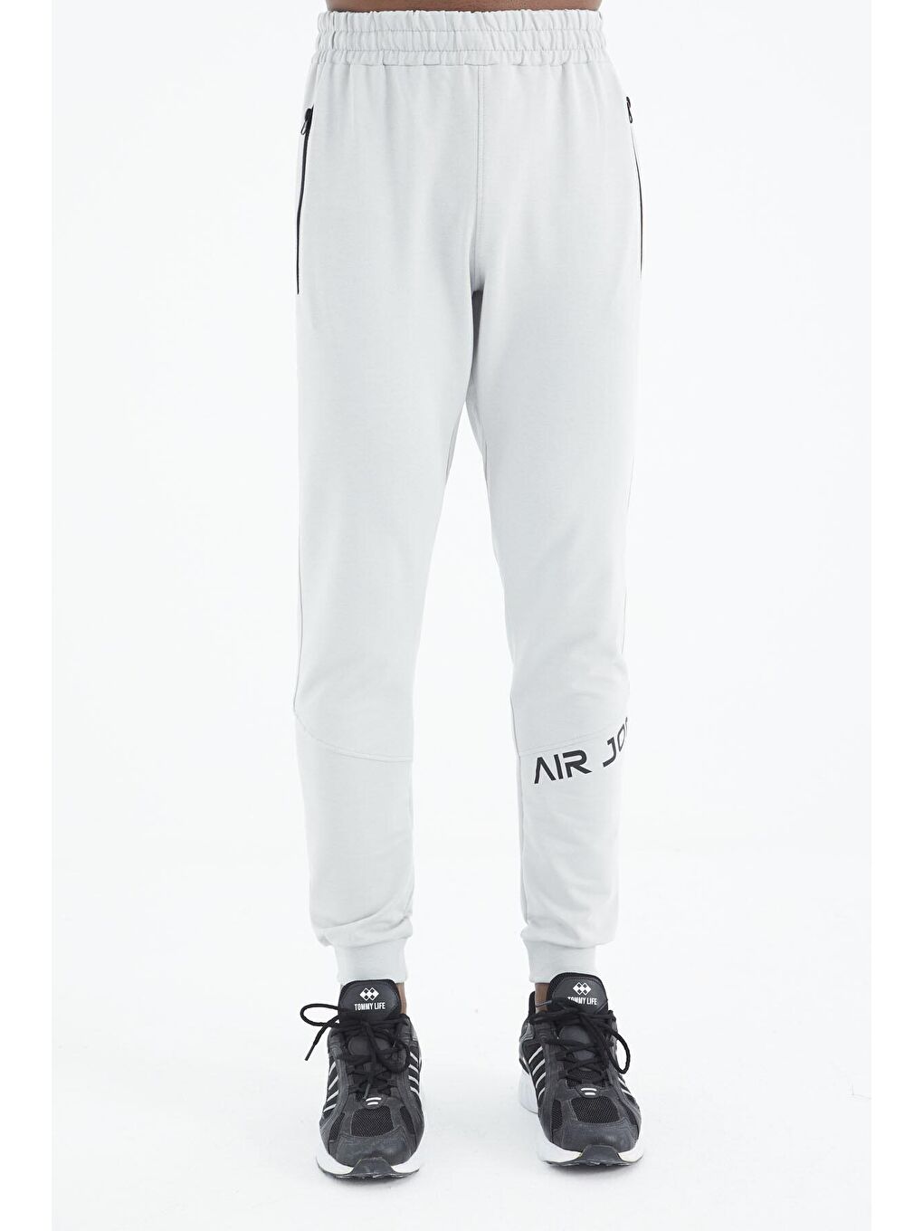 AIR JONES Bej Gale Taş Jogger Erkek Eşofman Alt - 82111