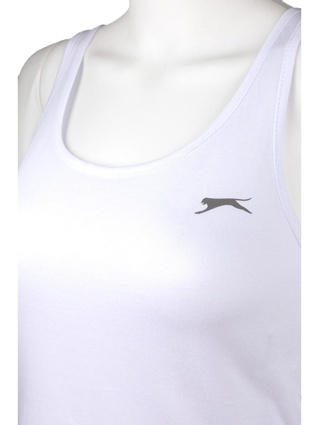 YANNA Kadın Kolsuz Atlet Beyaz-3