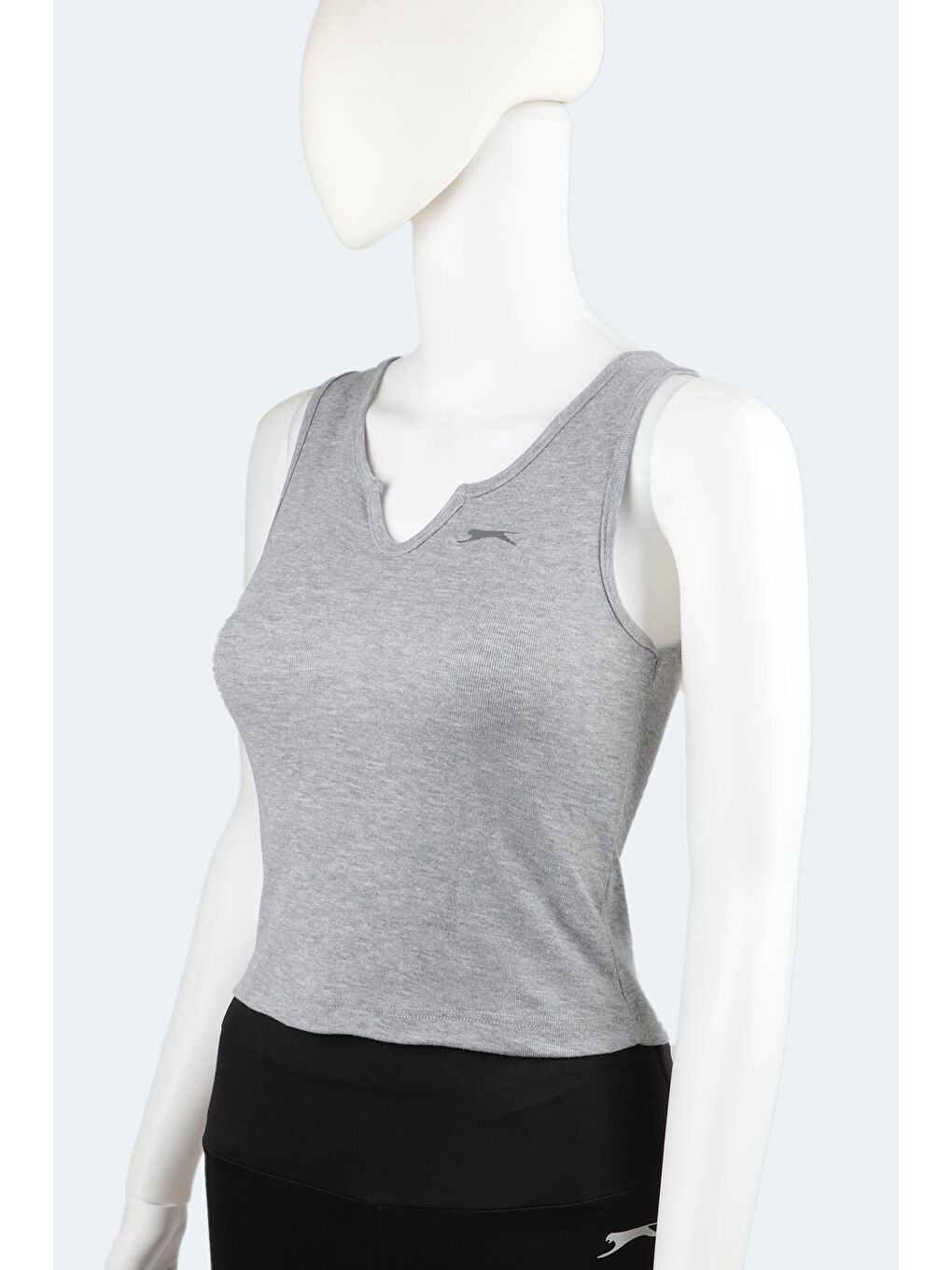 YURA Kadın Fitness Tişört Gri-1