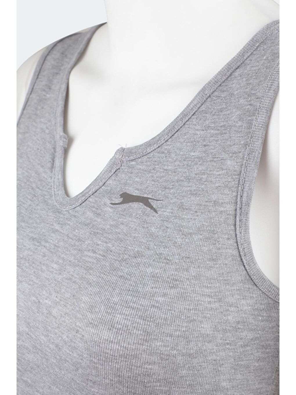 YURA Kadın Fitness Tişört Gri-2