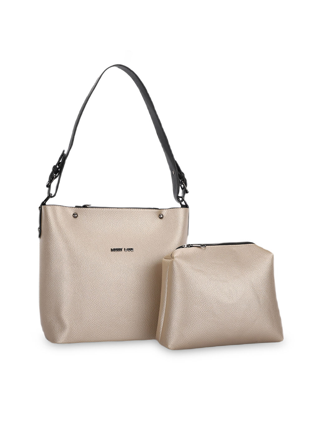 Sarı PALERMO NATUREL Kadın Altın Omuz Çantası