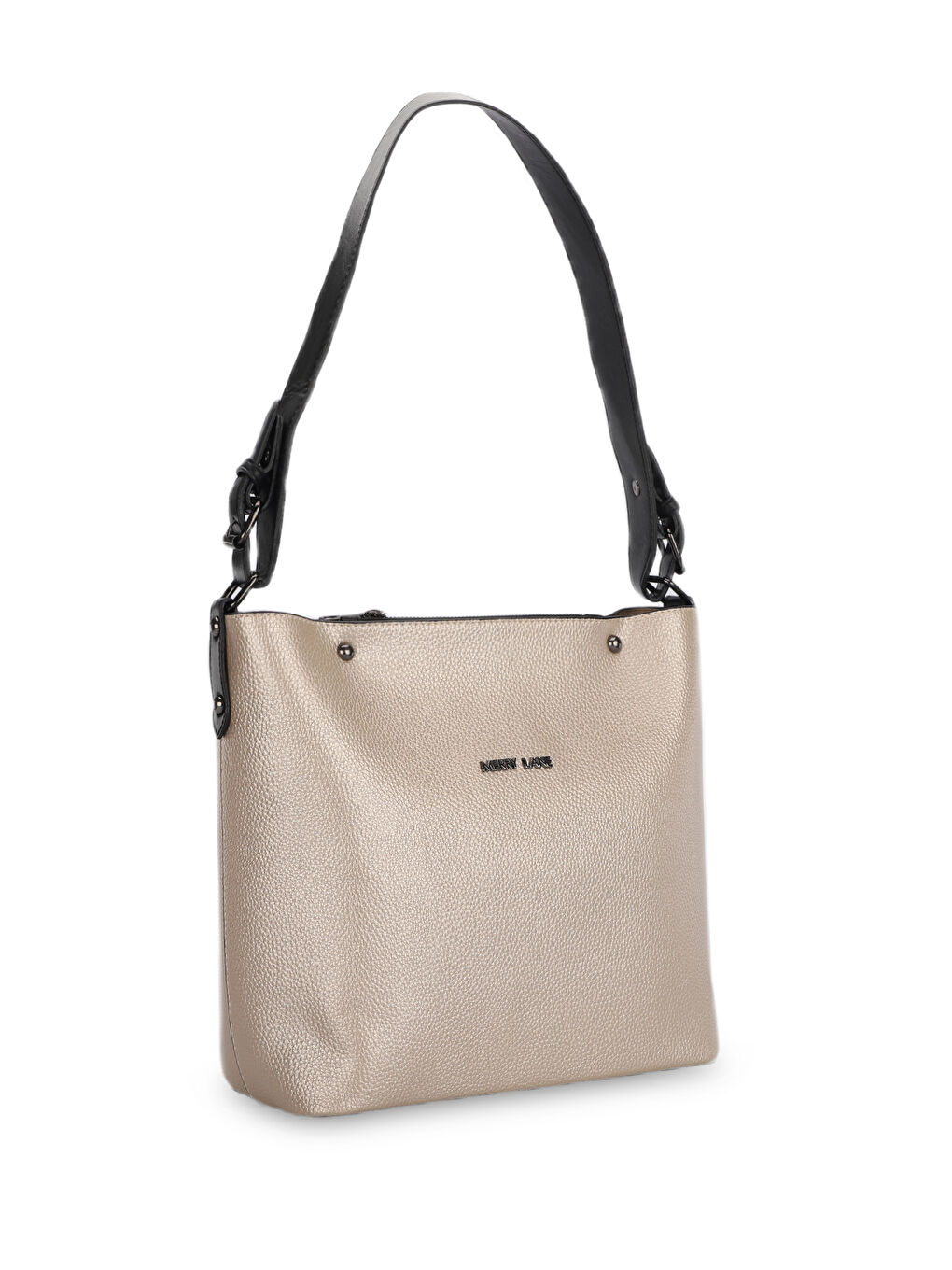 Sarı PALERMO NATUREL Kadın Altın Omuz Çantası-2